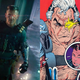Josh Brolin, a.k.a. Thanos himself, playing Cable in Deadpool 2, alongside Cable’s comics debut on the cover of The New Mutants #87. Watch out muties, indeed!
